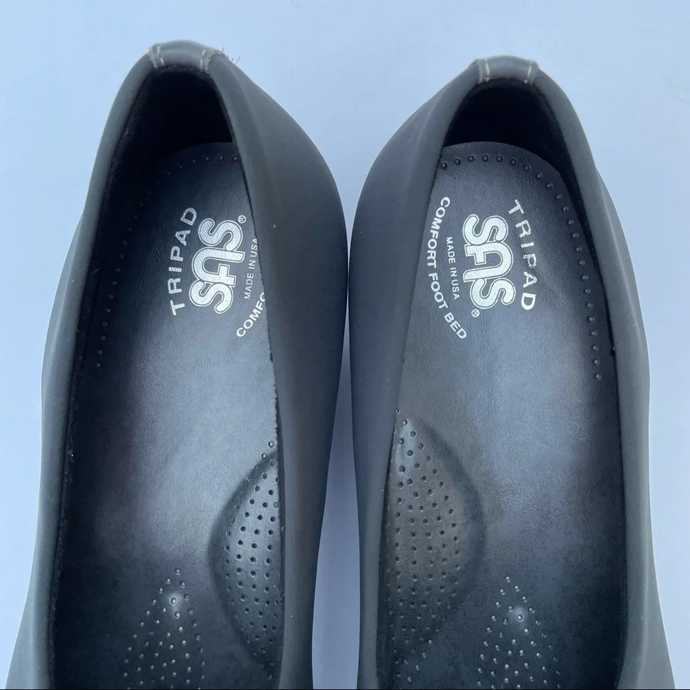 SAS Bliss Tripad Comfort Slip On Cushioned Shoes Gray size 11 Wide Width - Picture 4 of 11